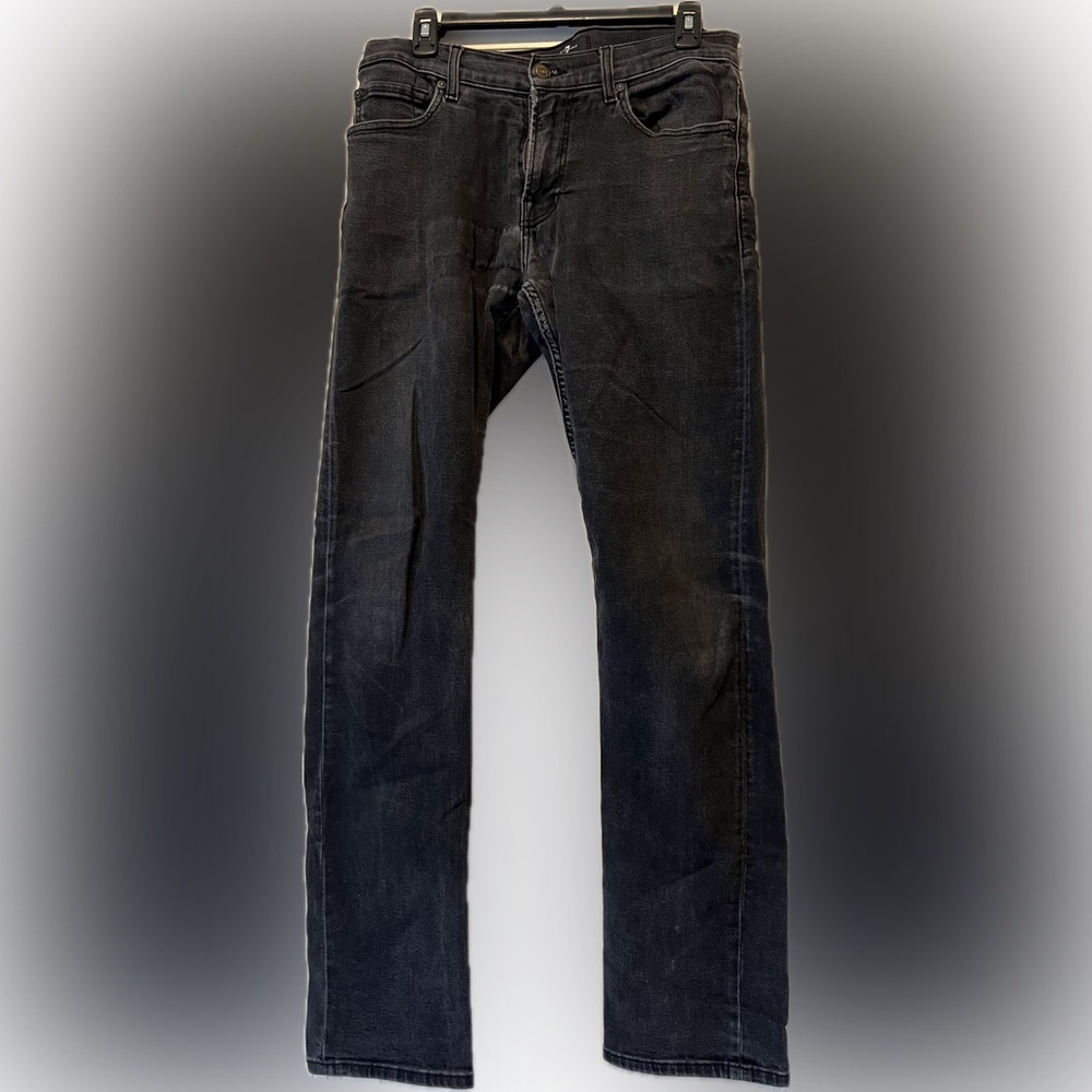 7 For All Mankind Charcoal Denim Pants